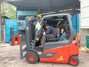 xe nâng chống cháy nổ