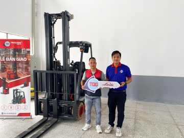 quy trình giao xe nâng hàng