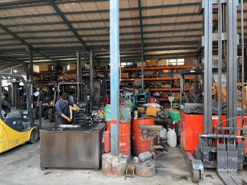 sửa chữa xe nâng điện