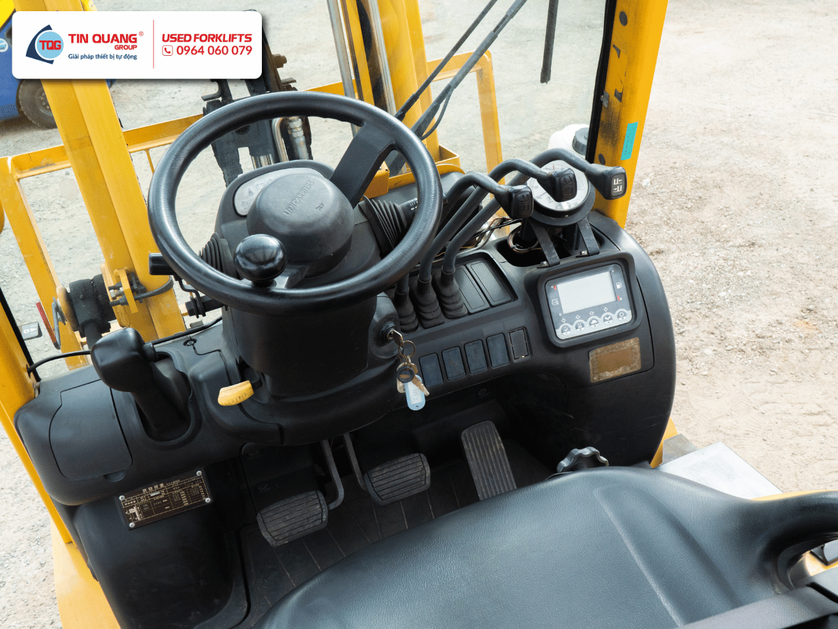 Komatsu Xe nâng gas cũ FG15T-21 1.5 tấn - 203773 (6)
